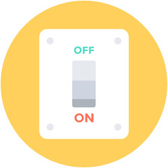 
Power Switch Vector Icon
