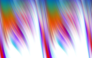 Fluid colorful rainbow shapes, sky forms, abstract rainbow background