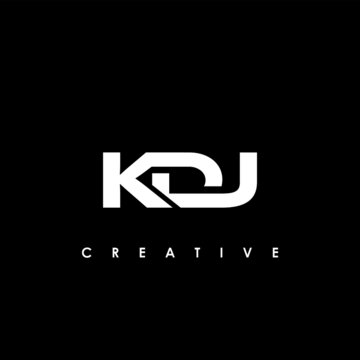 KDJ Letter Initial Logo Design Template Vector Illustration	

