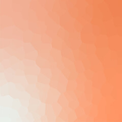 Orange gradient background. Colorful background. Crystal pattern wallpaper. Polygon background. Vector picture.