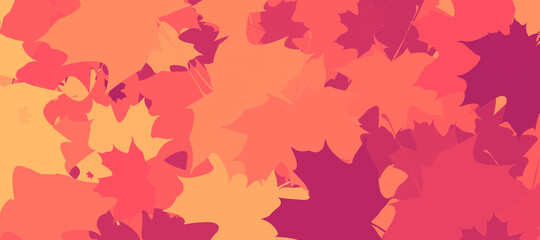 abstract vintage colorful watercolor autumn fall leaves leaf maple nature wallpaper background bg ground texture art