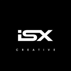 Fototapeta premium ISX Letter Initial Logo Design Template Vector Illustration 