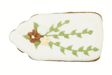 Cookies with heart shape for weddings or valentines day