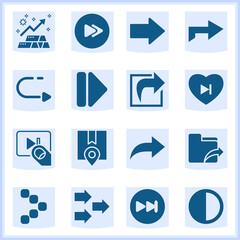 Later  related simple set. 16  filled