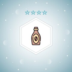     syrup vector icon moderns
