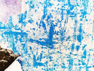 Old ripped blank torn grunge posters texture background