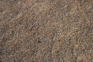 Close-up view of mixed stones