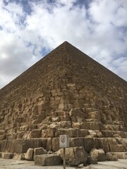 sphinx and pyramid