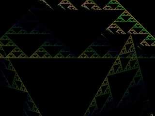 Fototapeta premium Imaginatory fractal background Image