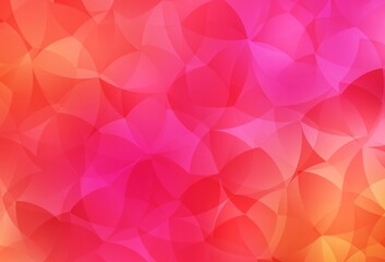Fototapeta premium Light Pink, Yellow vector low poly layout.