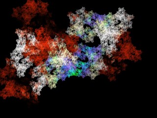 Imaginatory fractal background Image