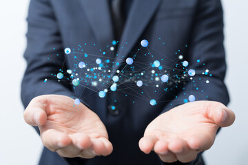 conference team work connection digital concept