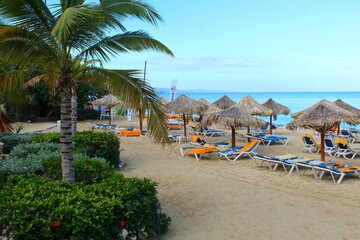 Plage et mer, Montego Bay, Jamaïque