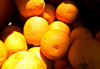 Close of oranges