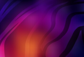 Dark Pink, Yellow vector abstract layout.