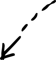 
arrows, lines, guides, doodle, sketch, graphic vector illustration hand drawn. Elements on white background separately