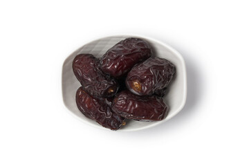 Dried dates fruits in studio