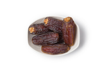 Dried dates fruits in studio