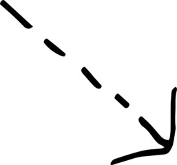 arrows, lines, guides, doodle, sketch, graphic vector illustration hand drawn. Elements on white background separately