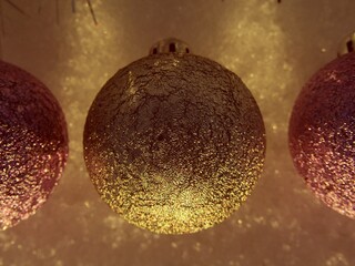 Beautiful Christmas tree decorations