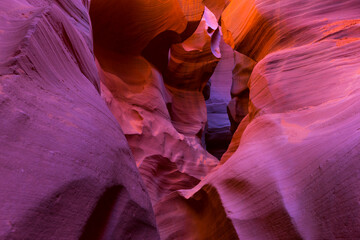 Lower Canyon, Antelope Canyon, Page, Arizona, Usa