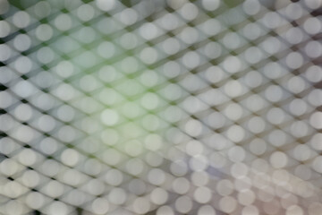 Abstract Focus Blurred Bokeh Pattern processed from the photos of rope mesh.