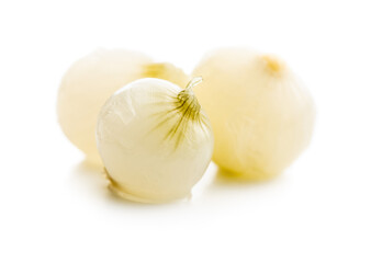 Obraz na płótnie Canvas Pickled mini baby onions