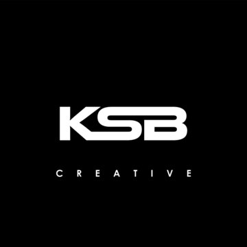 KSB Letter Initial Logo Design Template Vector Illustration	
