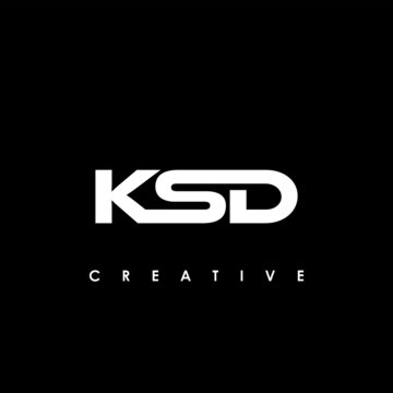 KSD Letter Initial Logo Design Template Vector Illustration	
