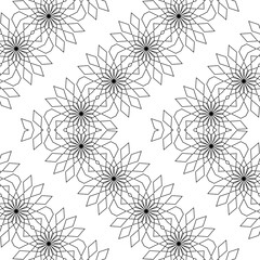 Design seamless zigzag decorative pattern