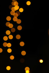 Beautiful blurred light bokhe for background material