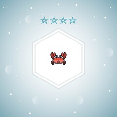 crab_  vector icons modern