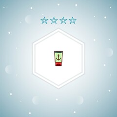 cream vector icons modern