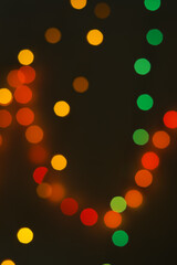 Beautiful blurred light bokhe for background material