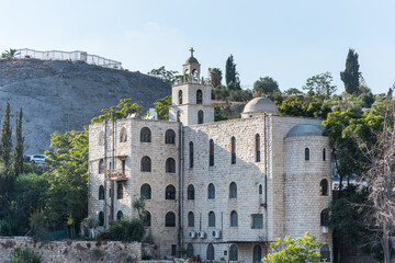 The Greek Orthodox Church of St. Stephen, or The St. Stephen's Basilica, a Catholic church, located...