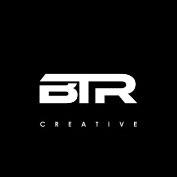 BTR Letter Initial Logo Design Template Vector Illustration	
