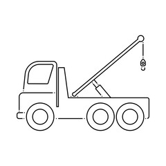 Car Towing Truck Icon