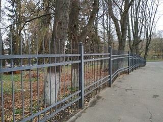 fence in the park