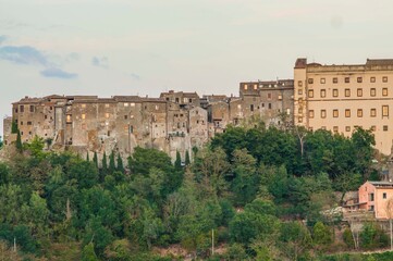 Fototapeta na wymiar Borgo di Bomarzo