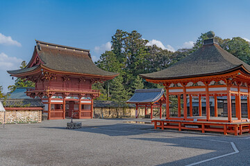 美濃一宮 南宮大社の境内風景
