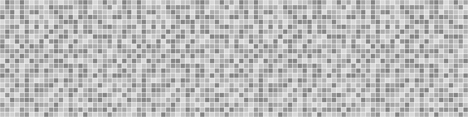 Seamless pixel pattern.Tiled background. Seamless tile texture with many pixels. Black and white illustration