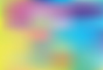 Obraz premium Light Multicolor vector blurred and colored pattern.