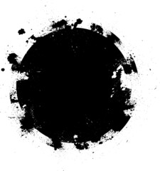 Set of Grunge Black and White Frames . textured rectangles for image