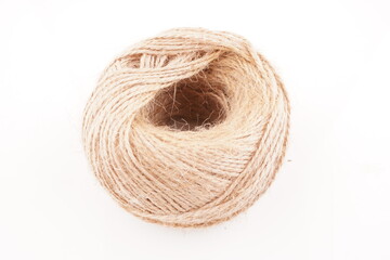 rope on a white background