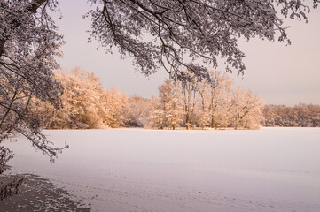 Winter in Hannover Hermann-Löns-Park