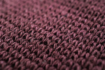 brown knitted fabric. Beautiful background