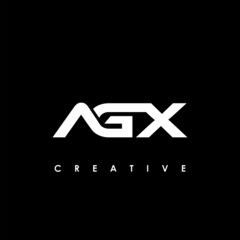 Fototapeta premium AGX Letter Initial Logo Design Template Vector Illustration 
