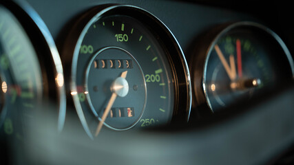 Fototapeta premium Speedometer