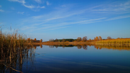 landscape with lake