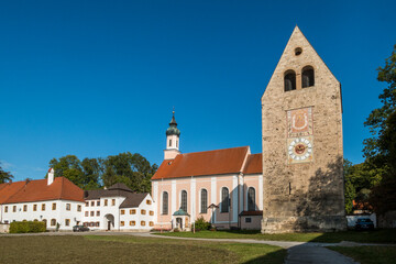 Kloster Wessobrunn, Bayern, Deutschland